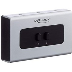 DeLock Stereo Jack 3.5 mm Audio Connector - Dual Port High-Quality Audio Solution - SKU 4043619876990